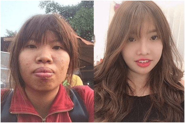 原创离异女子整容后嫁年轻富商,怀孕6个月变回丑女,网友担心孩子相貌