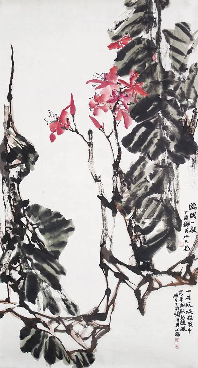 探索写意花鸟画的新语境:赵英水教授作品赏析