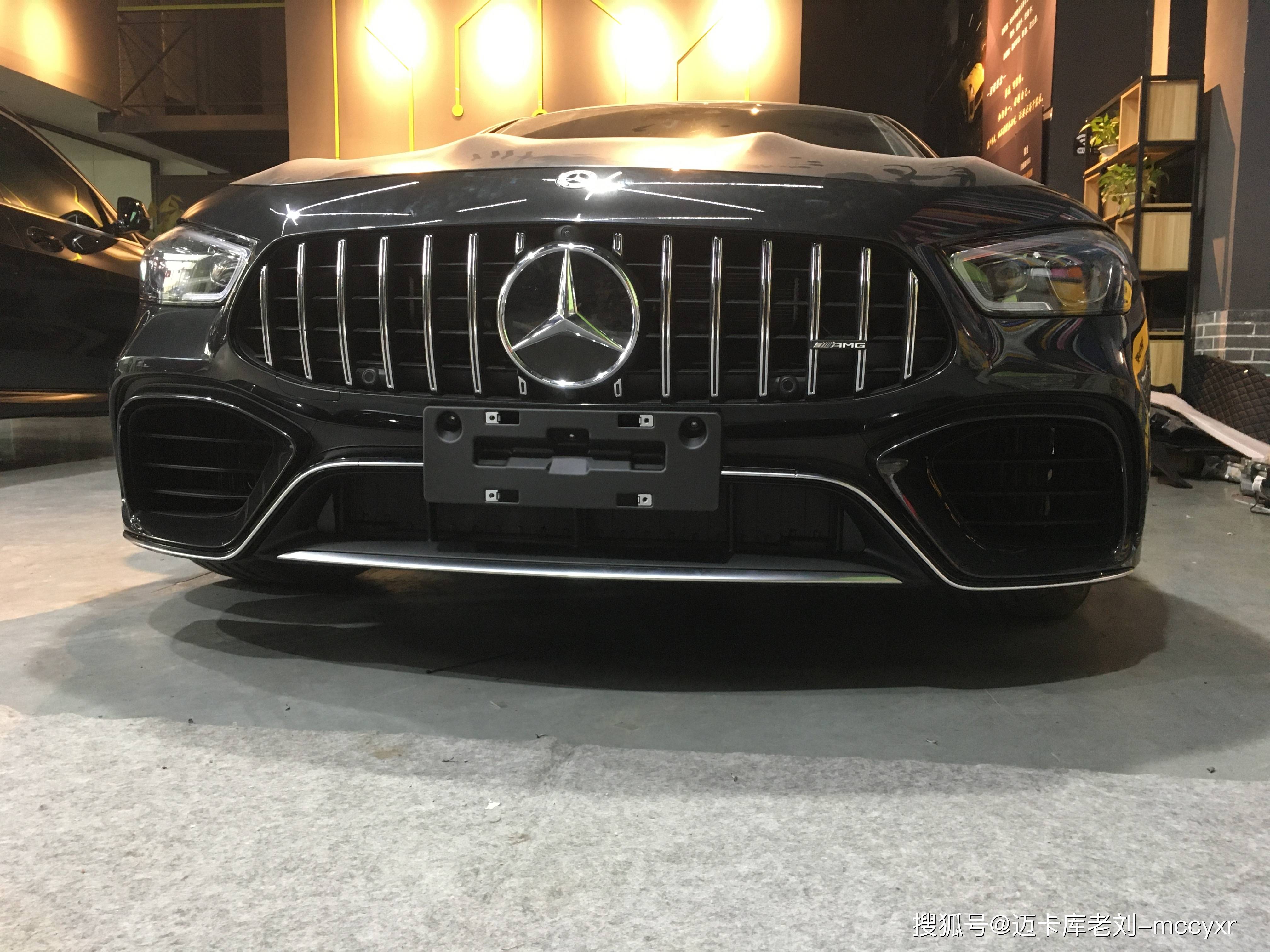 amg gt50内外升级gt63包围,固定尾翼,碳纤方向盘,oled旋钮,电吸门