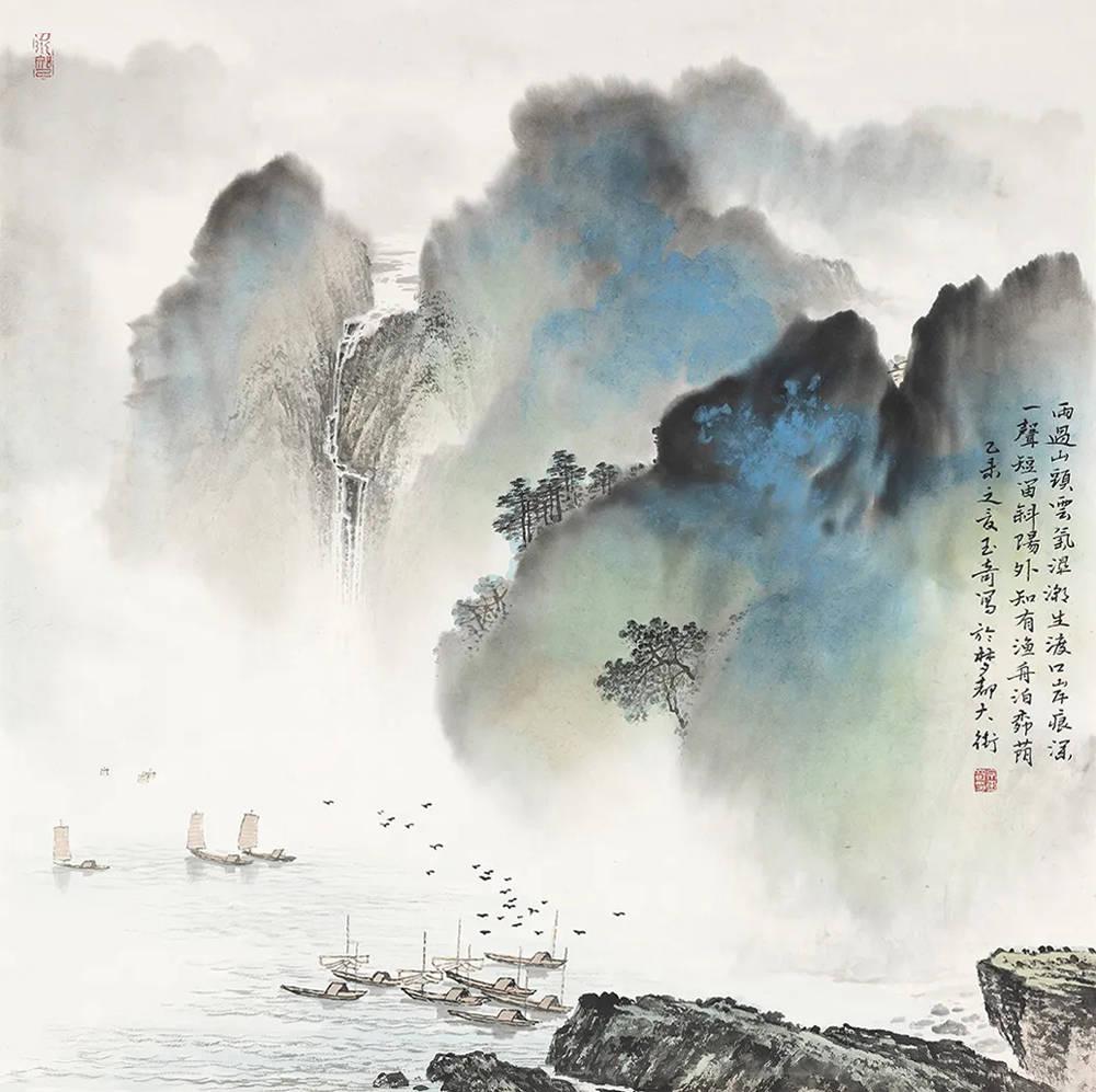 代表了江苏山水画的水准