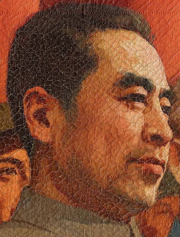 我学党史(1):王华贝丨从经典美术作品《开国大典》中汲取力量_油画