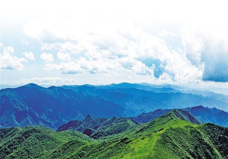 让秦岭山更绿,天更蓝,水更清