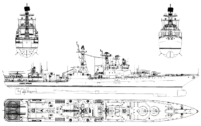 别拿反潜舰不当驱逐舰,俄海军"无畏"级升级归来,有何变化?