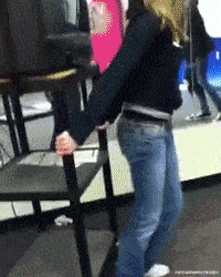 搞笑gif:我就是我,不一样的烟火,何必在意别人的眼光