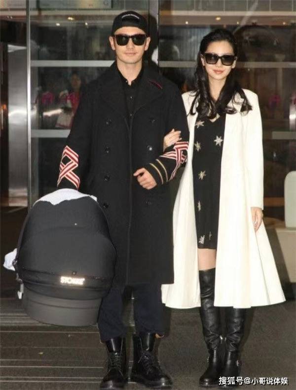 黄晓明baby带儿子就医,一家三口罕见同框,力破婚变传闻
