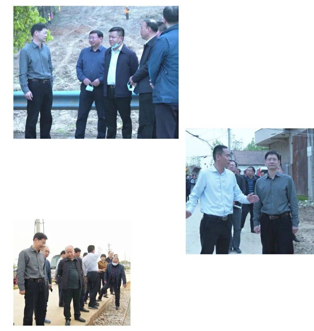 吹响冲锋号!新洲区开展推进"五路八桥"项目建设拉练
