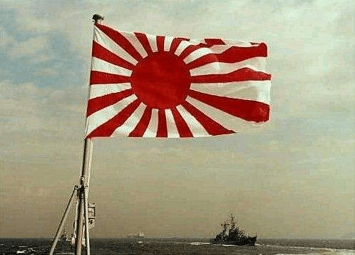 日本人瞒天过海二战中他们的军旗是这样难怪没有军队缴获