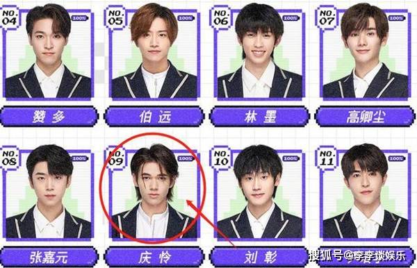 创造营2021名单照片,创造营2021成员照片 成团名单引发意难平,《创造营2021》几次登上热搜,庆怜无缘出道