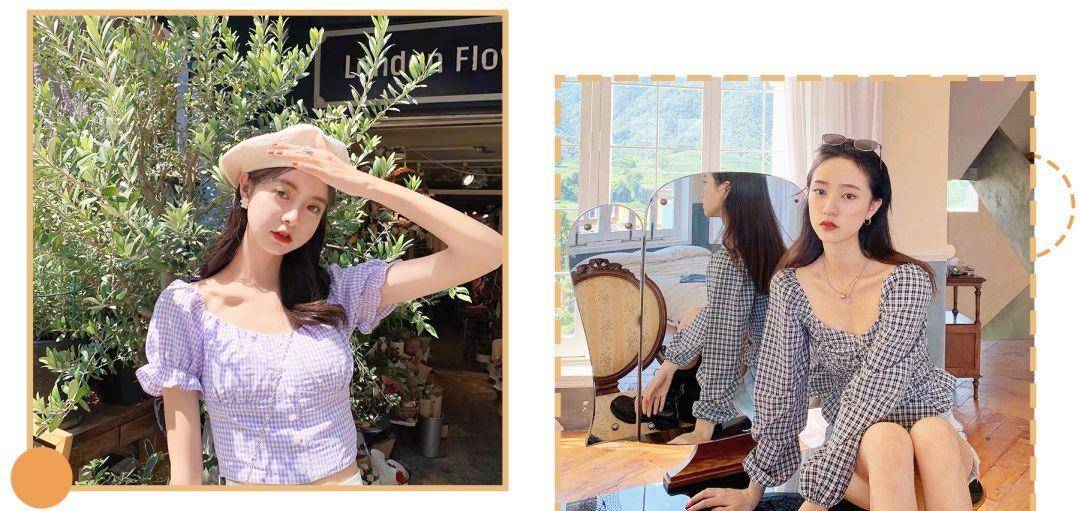 姨为什么强调是微·泡泡袖呢~因为泡泡袖太蓬松会像大汉一样你要是不