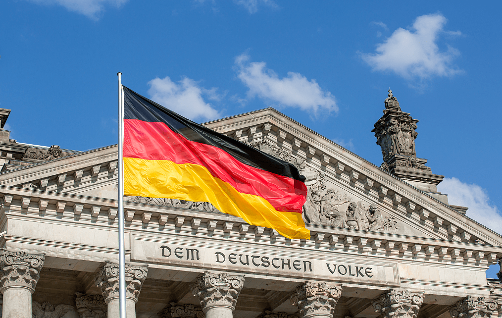 德国官方规定,德国国旗为"黑红金三色旗"!