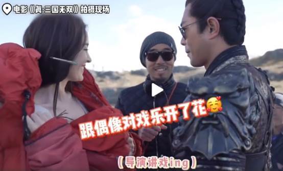 古天乐和娜扎演情侣,逗乐女方还为她整理头发,娜扎害羞不敢直视