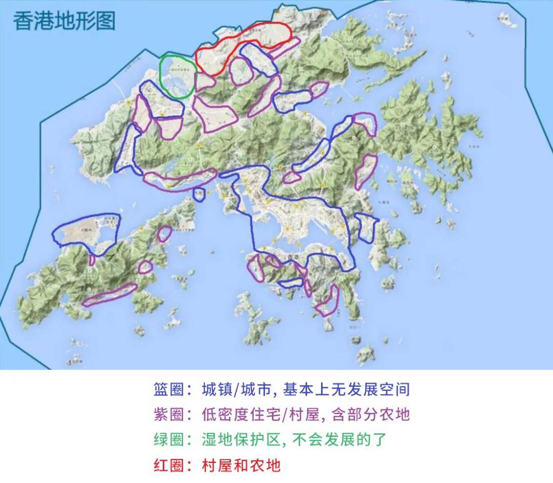 原创香港到底有多大,为什么开发新区,填海造陆都困难重重?