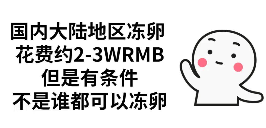 冻卵需要多少钱?