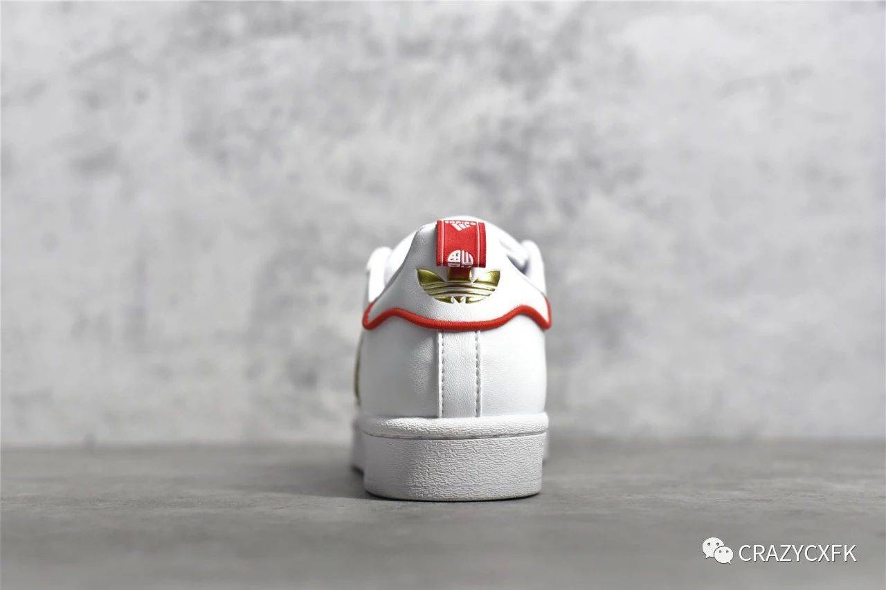 阿迪达斯贝壳头限定 adidas originals superstar cny 白金新年运动鞋