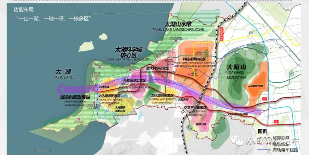 苏州太湖科学城将通铁路,苏锡常城际铁路有新进展啦!