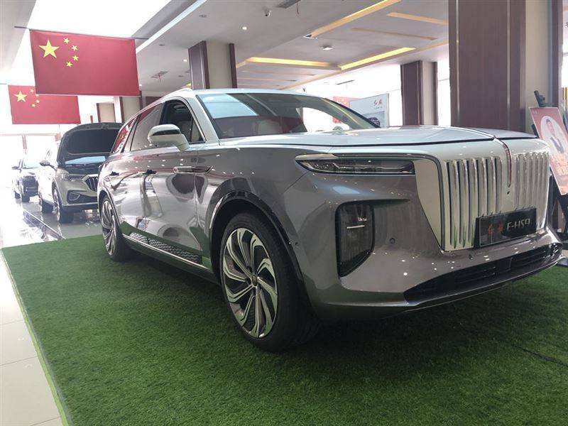 国产大型suv的旗帜 红旗e-hs9静态体验_搜狐汽车_搜狐