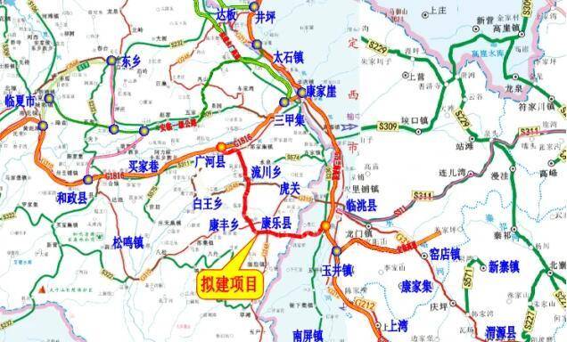 目前,s36临康广高速公路正处于前期的准备阶段,征地拆迁工作已全面