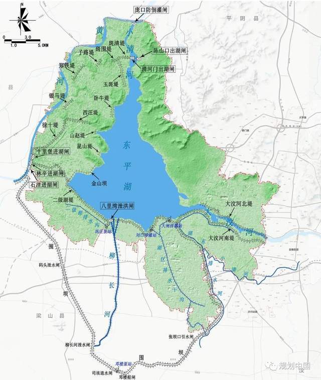 东平湖蓄滞洪区生态保护和高质量发展的规划探索