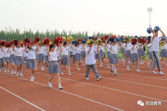 陕西乾县全县首届中学生田径运动会亮点频现精彩纷呈