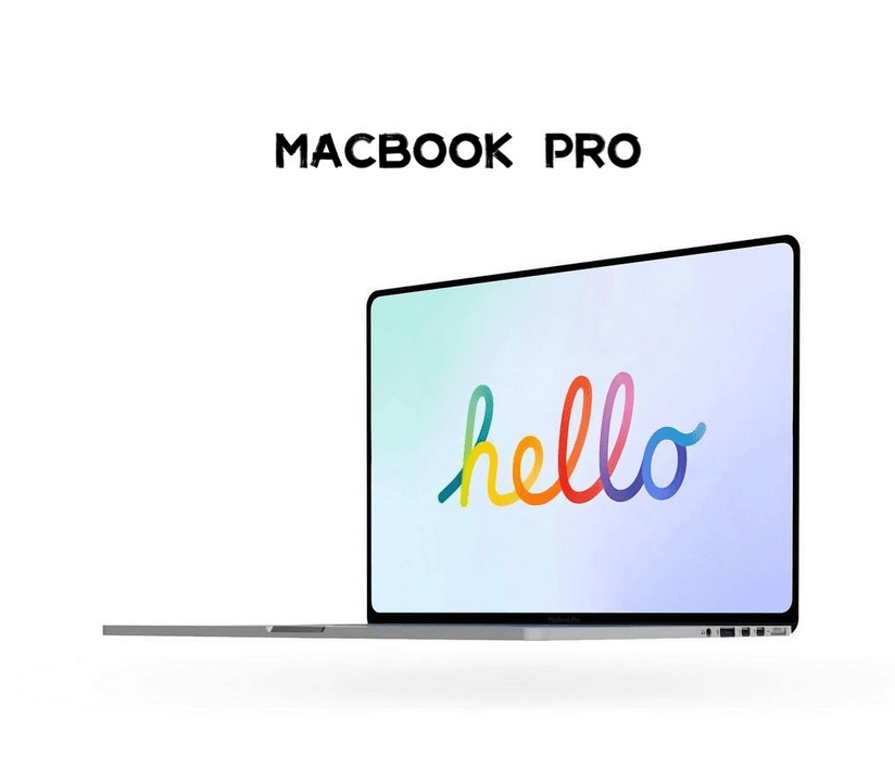 苹果m1x macbook pro新机曝光!不再有品牌logo,边框也更窄