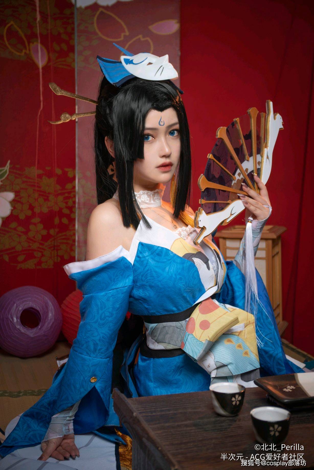 cos:王者荣耀不知火舞魅语cos正片@北北