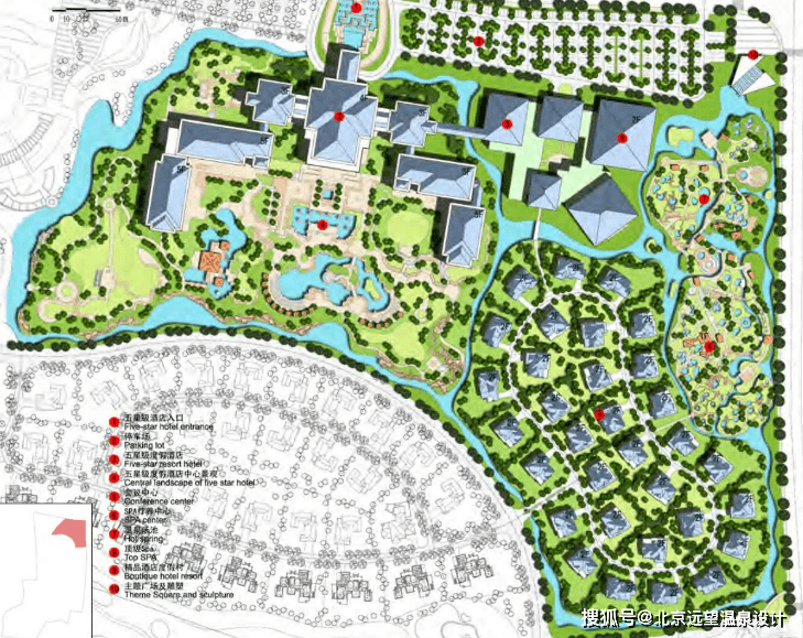 陕西西安大汉上林苑温泉度假区规划设计方案