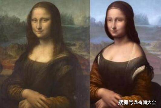 原创《蒙娜丽莎》大揭秘,放大10倍发现戴着面具,画中秘密终于揭开了