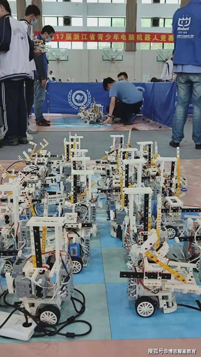 第十七届浙江省青少年电脑机器人竞赛在临海开赛