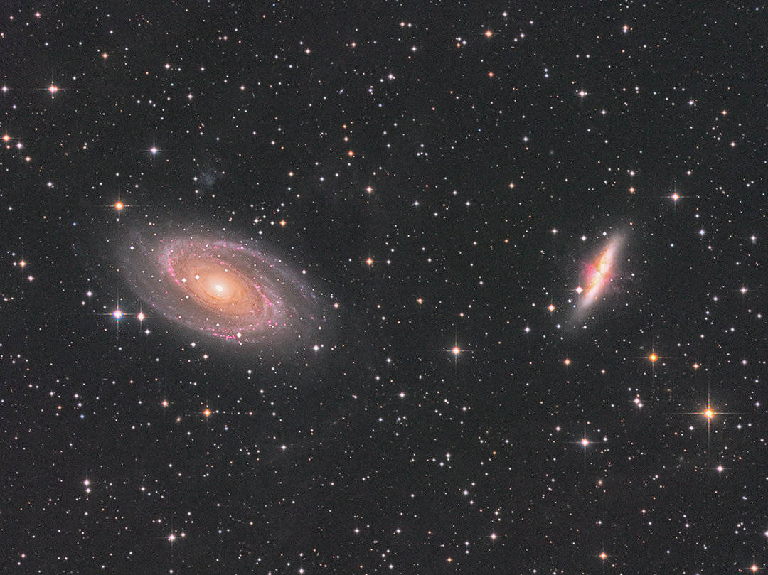 m81不在本星系群中,它属于m81星系团.