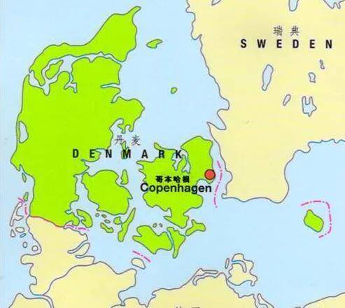 丹麦坐拥日德兰半岛的大块陆地,为何却将首都建在海岛