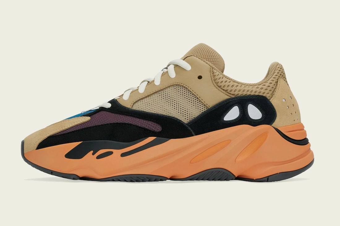 adidas yeezy boost 700 "enflame amber" 6 月 11 日