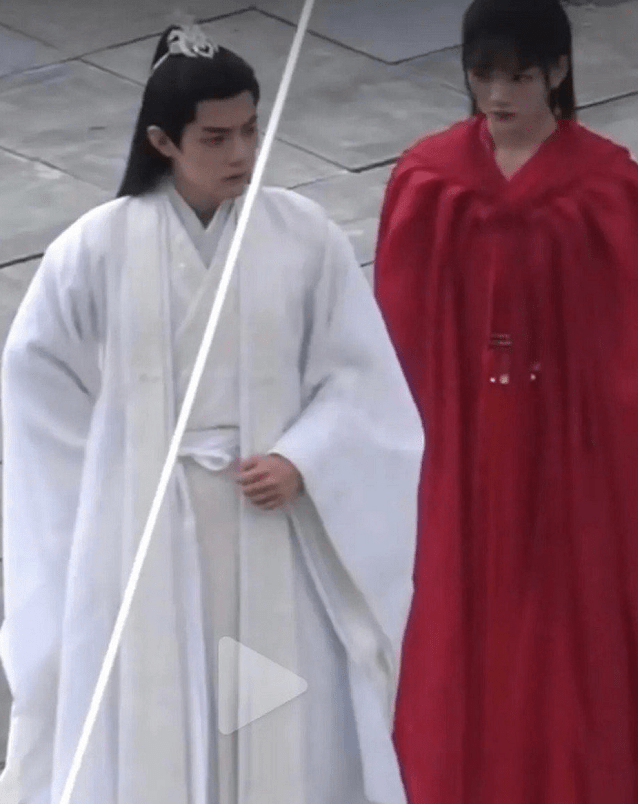 原创肖战和任敏拍摄花絮曝光两人拥吻长达14秒剧组回应偷拍太恶劣