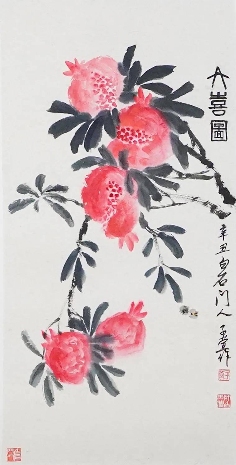 画坛动态齐派薪火白石门人翟子萱花鸟画展开幕