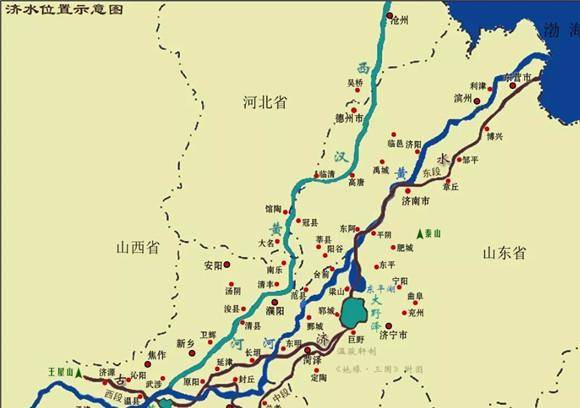 原创古代四大河流之一曾与长江黄河齐名为何后来却消失不见了