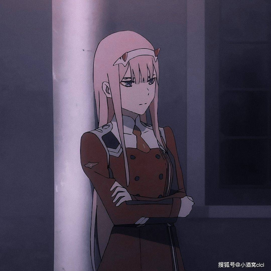 《darling国家队》02,zero two,动漫头像自剪分享,愿