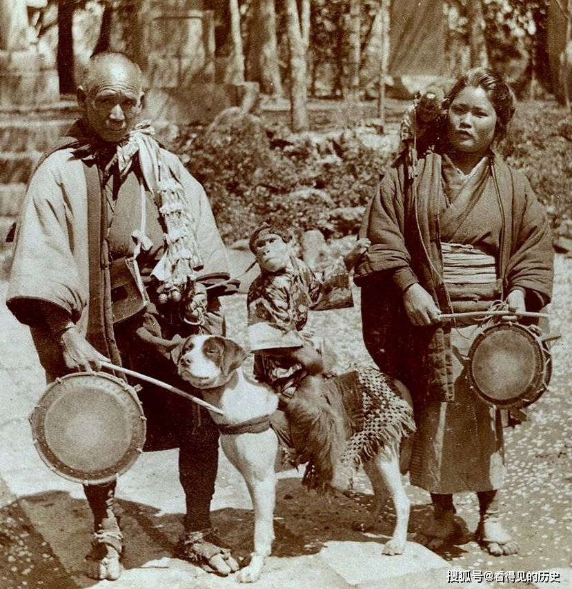 老照片 1900年的日本 那个一百多年前的日本