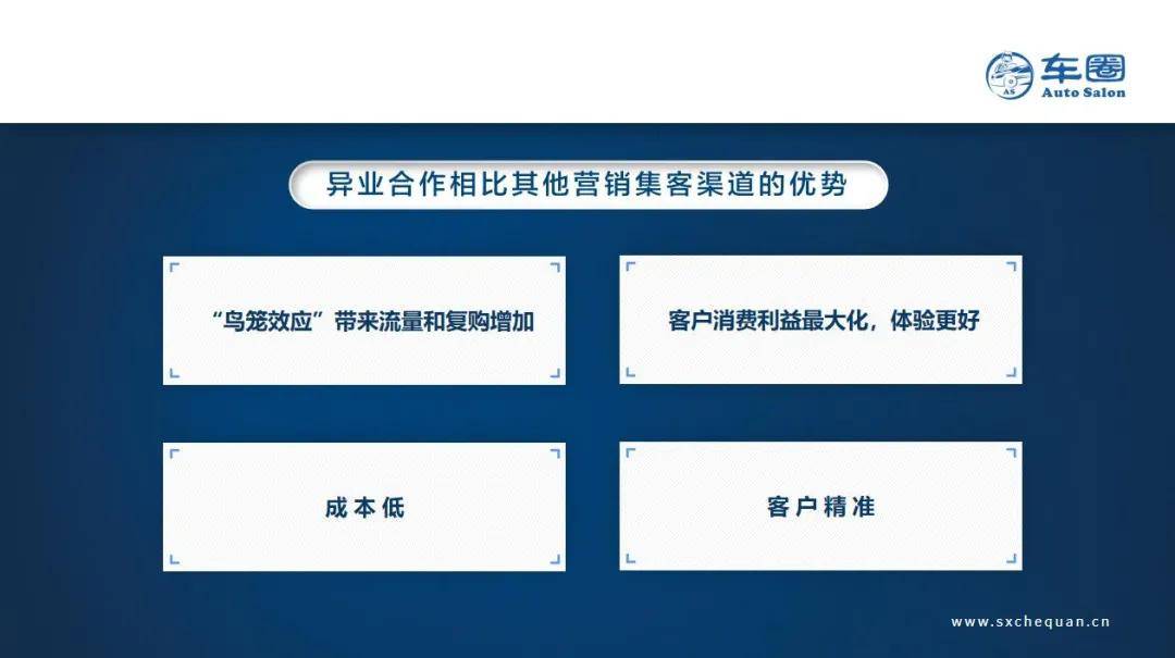 四种模式搞定汽服门店异业合作的需求