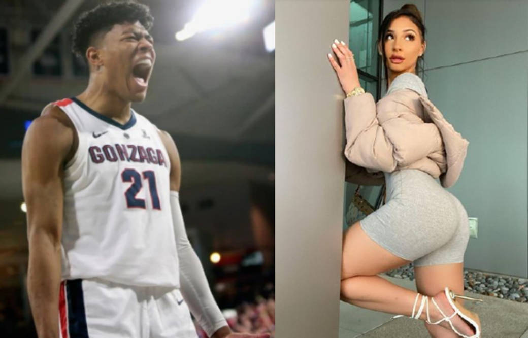 nba未来超巨,日本奥运主力!混血八村塁俘获美女,审美似哈登!_1