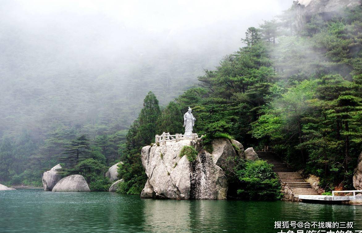 原创这座地处安徽的道教仙山,孕育着一口可媲美天池的高山湖泊