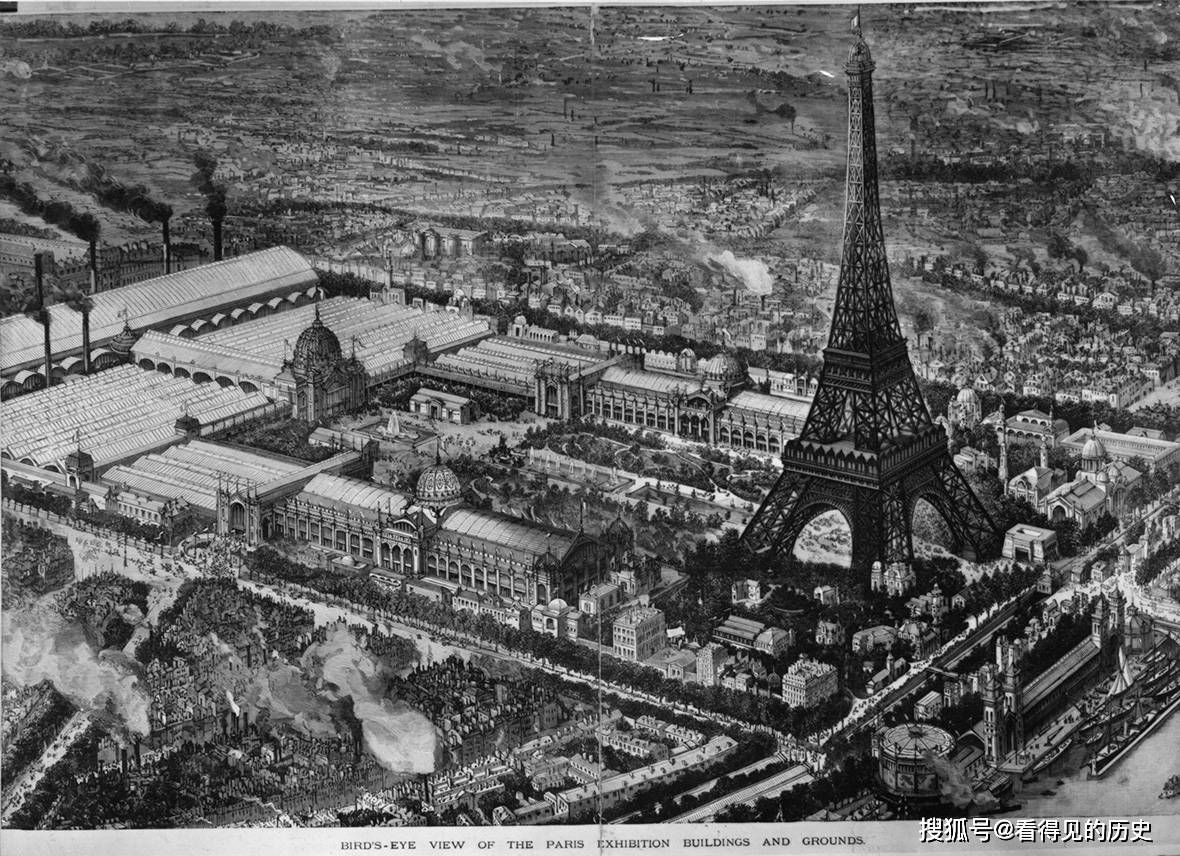 老照片 十九世纪的法国巴黎