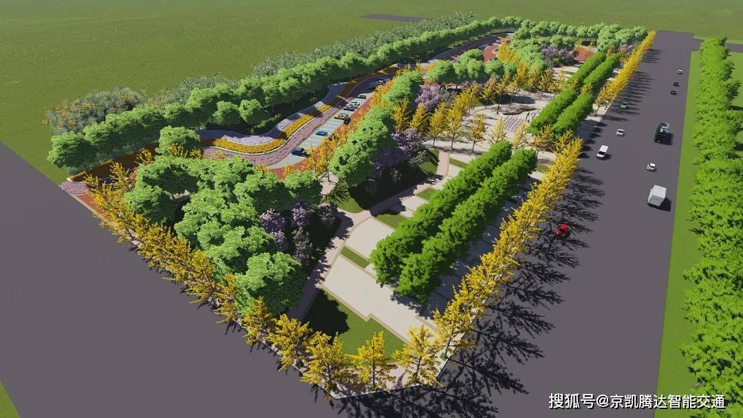 相当可以的露天停车场设计规划干货