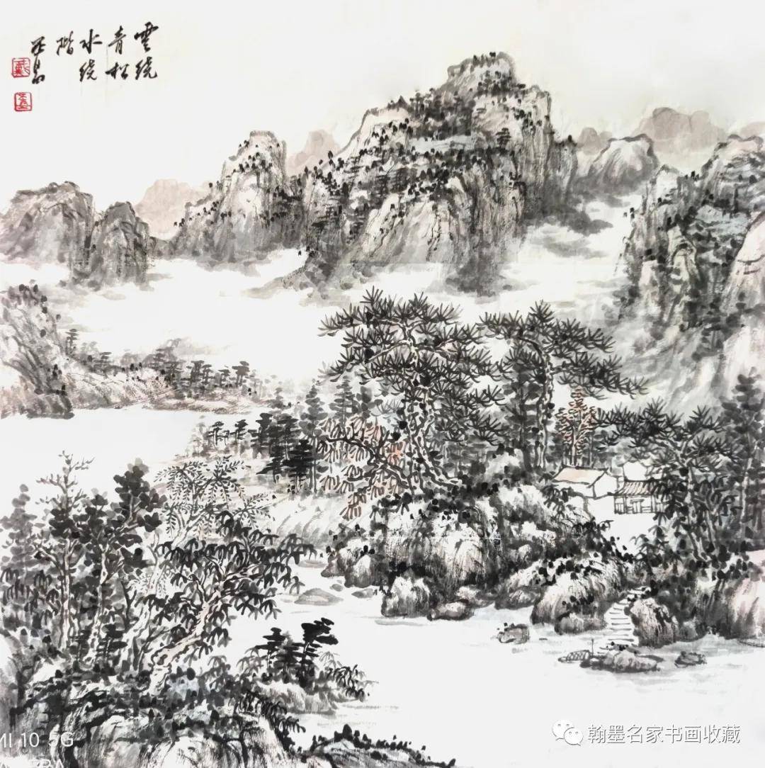 望之俨然,即之也温——评著名书画家戴丕昌山水画(二)