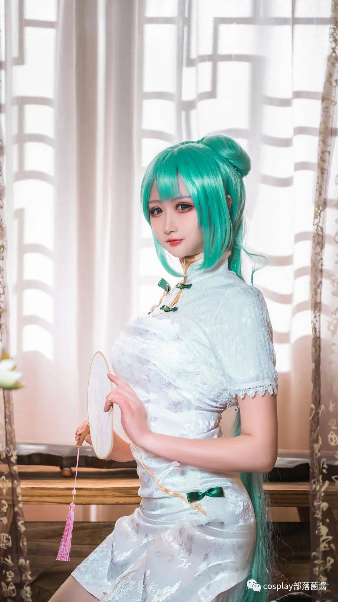 cos:初音未来miku韶华旗袍cos正片@促织