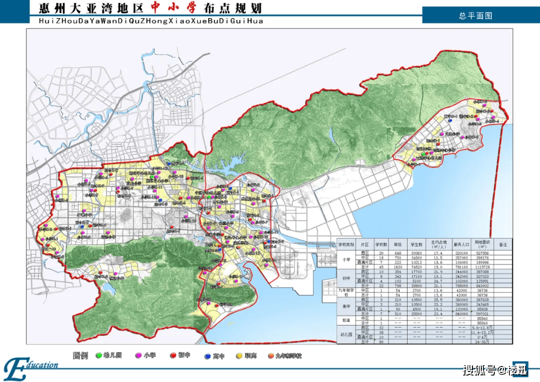 惠州市大亚湾片区控制性详细规划