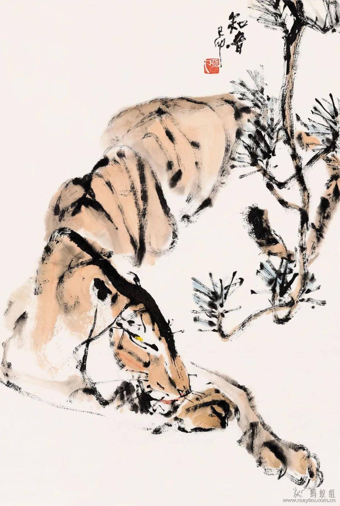 李平野国画作品