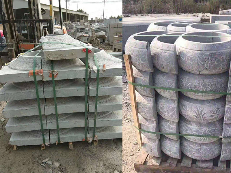 原来古代建筑的柱子都是木材的,石材柱墩起到防潮和稳定柱子的作用