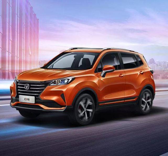 专属年轻人的小型suv2021款长安cs15