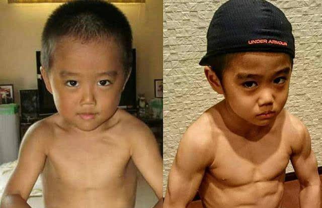 其中,有一位日本神童,他叫今井隆星,被称为"李小龙转世",4年前6岁的他