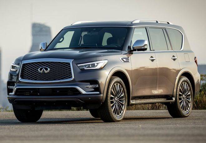 2022年登陆北美市场新款英菲尼迪qx80发布