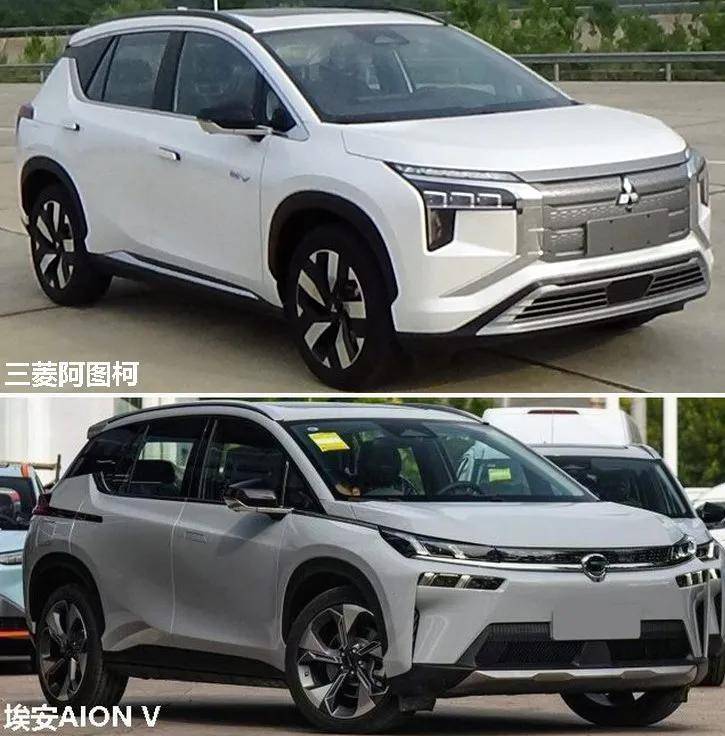 看个新车 | 基于广汽埃安aion v深度拉皮,三菱纯电suv